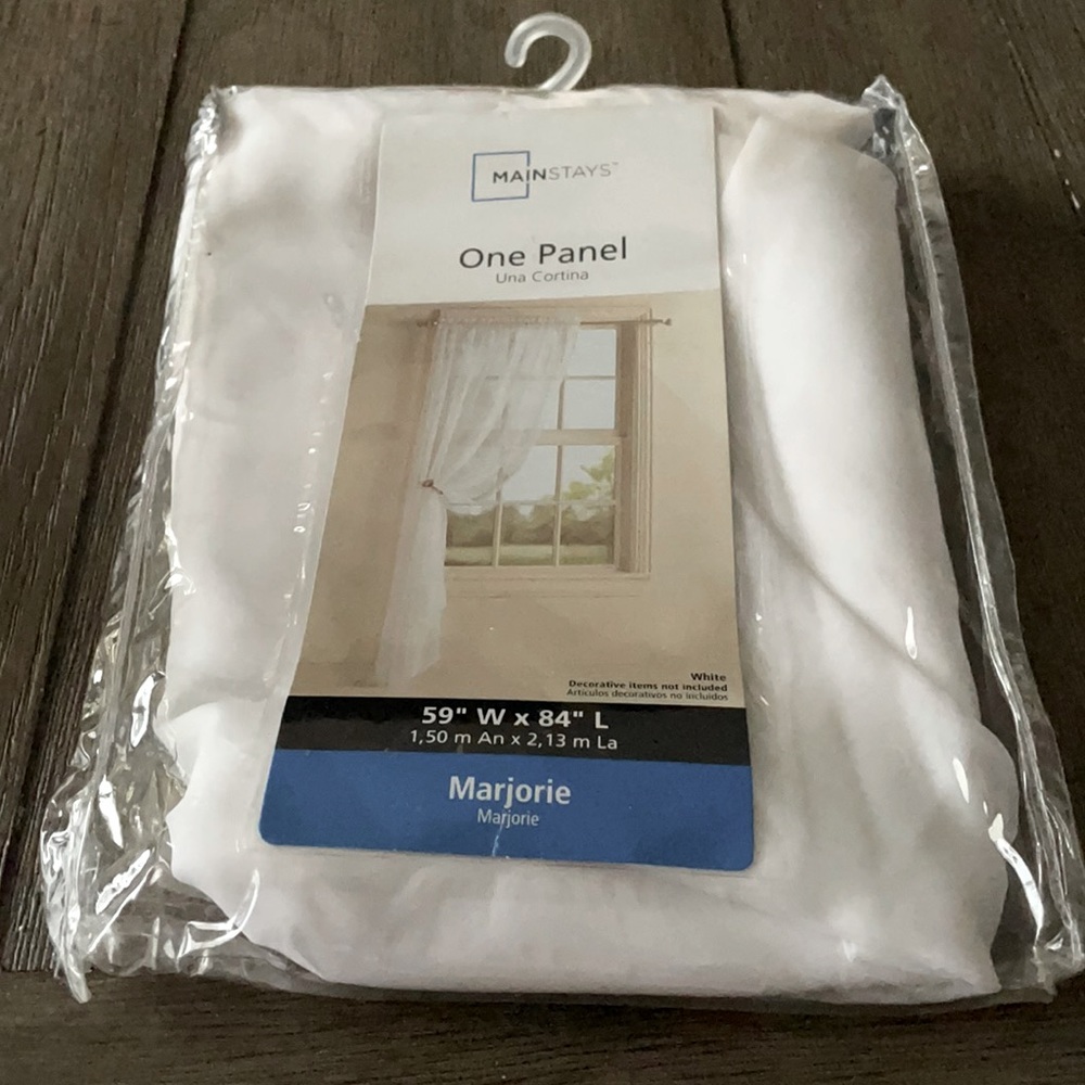 Mainstays Marjorie Sheer Panel